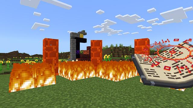 Screenshot of the Minecraft Bedrock Marketplace product Spellbook created by Monster Egg Studios.