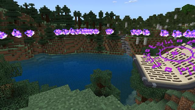 Screenshot of the Minecraft Bedrock Marketplace product Spellbook created by Monster Egg Studios.
