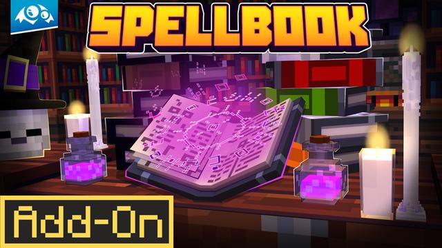 Thumbnail of the Minecraft Bedrock Marketplace product Spellbook created by Monster Egg Studios.
