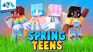 Thumbnail of the Minecraft Bedrock Marketplace product Spring Teens created by Monster Egg Studios.