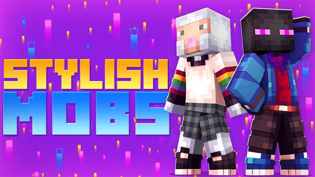 Thumbnail of the Minecraft Bedrock Marketplace product Stylish Mobs created by Monster Egg Studios.