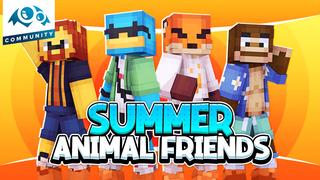 Thumbnail of the Minecraft Bedrock Marketplace product Summer Animal Friends created by Monster Egg Studios.