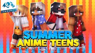Thumbnail of the Minecraft Bedrock Marketplace product Summer Anime Teens created by Monster Egg Studios.