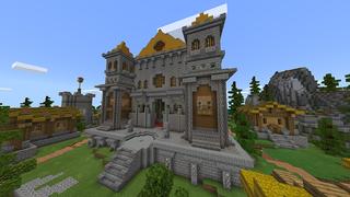 Screenshot of the Minecraft Bedrock Marketplace product Swordbreak Keep created by Monster Egg Studios.