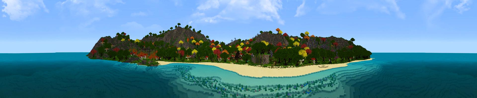 Panorama of the Minecraft Bedrock Marketplace product The Bunny Lair - Roleplay created by Monster Egg Studios.