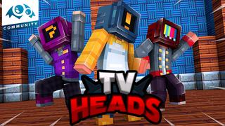 Thumbnail of the Minecraft Bedrock Marketplace product TV Heads created by Monster Egg Studios.