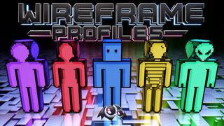 Thumbnail of the Minecraft Bedrock Marketplace product Wireframe: Profiles - Black created by Monster Egg Studios.