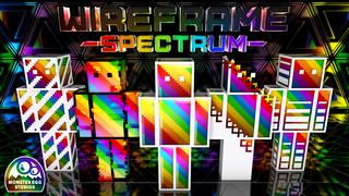 Thumbnail of the Minecraft Bedrock Marketplace product Wireframe Spectrum HD created by Monster Egg Studios.