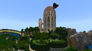 Screenshot of the Minecraft Bedrock Marketplace product Wizards Keep created by Monster Egg Studios.