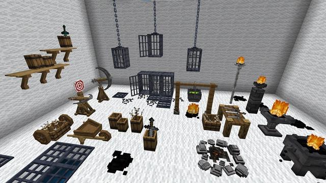 Screenshot of the Minecraft Bedrock Marketplace product Medieval City Defence Add-On created by MrAniman2.