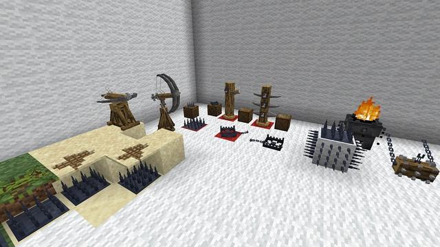 Screenshot of the Minecraft Bedrock Marketplace product Medieval City Defence Add-On created by MrAniman2.