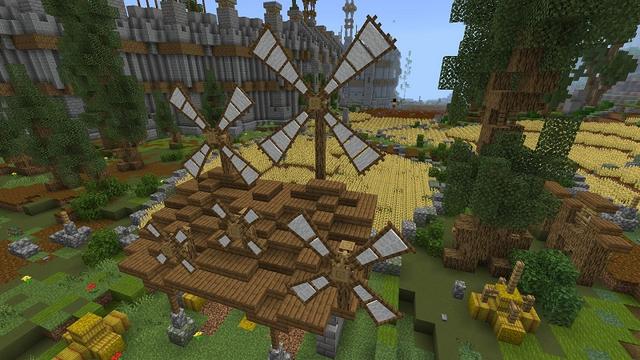 Screenshot of the Minecraft Bedrock Marketplace product Multi Block Structures created by MrAniman2.