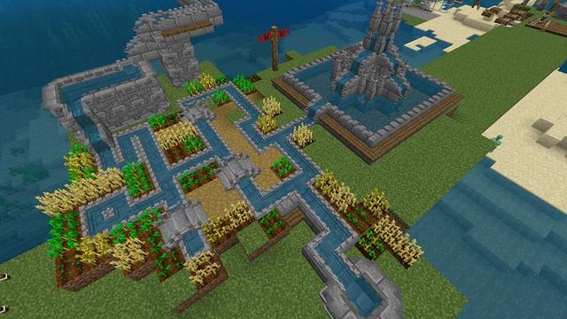Screenshot of the Minecraft Bedrock Marketplace product Multi Block Structures created by MrAniman2.