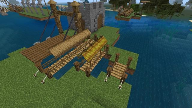Screenshot of the Minecraft Bedrock Marketplace product Multi Block Structures created by MrAniman2.