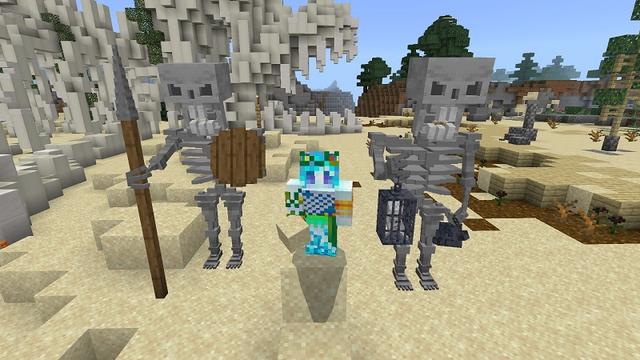 Screenshot of the Minecraft Bedrock Marketplace product Multi Block Structures created by MrAniman2.