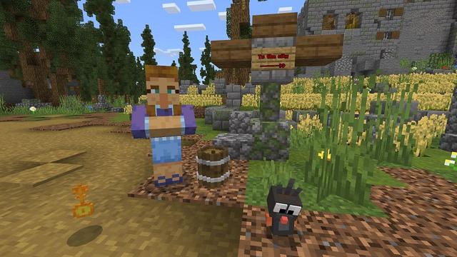 Screenshot of the Minecraft Bedrock Marketplace product The Missing Townsfolk created by MrAniman2.