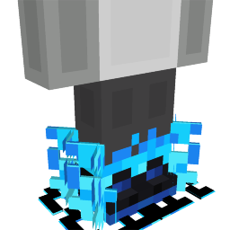 Thumbnail of the Minecraft Bedrock Marketplace product Blue Explosion Shoes created by Mush Co.
