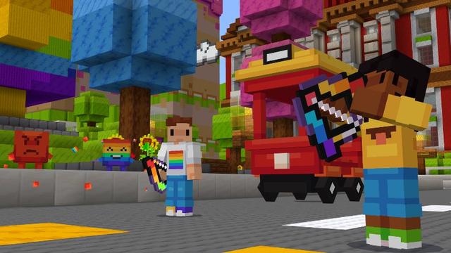 Screenshot of the Minecraft Bedrock Marketplace product Emoji Pets created by Mush Co.