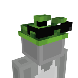 Thumbnail of the Minecraft Bedrock Marketplace product Frog Hat created by Mush Co.