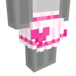Thumbnail of the Minecraft Bedrock Marketplace product Heart Skirt created by Mush Co.