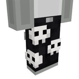 Thumbnail of the Minecraft Bedrock Marketplace product Skull Pants created by Mush Co.