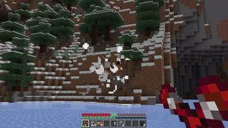 Screenshot of the Minecraft Bedrock Marketplace product Survival Boomerangs created by Mush Co.