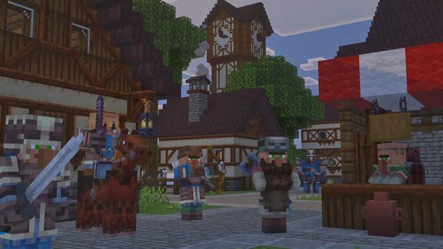 Screenshot of the Minecraft Bedrock Marketplace product Civilizations Add-On created by Mythicus.