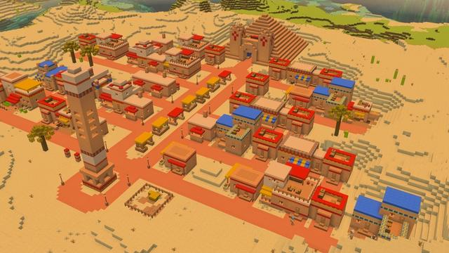 Screenshot of the Minecraft Bedrock Marketplace product Civilizations Add-On created by Mythicus.