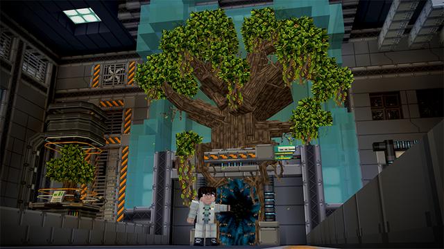 Screenshot of the Minecraft Bedrock Marketplace product CUSTOM TREES created by Mythicus.