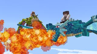 Screenshot of the Minecraft Bedrock Marketplace product DRACHEN created by Mythicus.