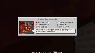 Screenshot of the Minecraft Bedrock Marketplace product DRACHEN created by Mythicus.