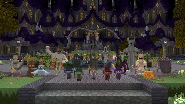 Screenshot of the Minecraft Bedrock Marketplace product Haunted Mansion Battle created by Mythicus.