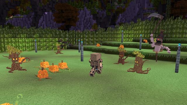 Screenshot of the Minecraft Bedrock Marketplace product Haunted Mansion Battle created by Mythicus.