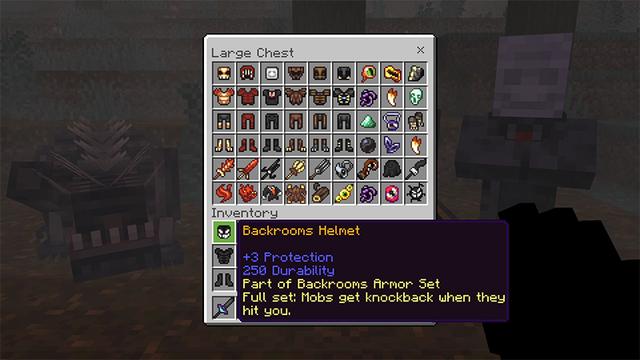 Screenshot of the Minecraft Bedrock Marketplace product HORROR SURVIVAL Add-On created by Mythicus.