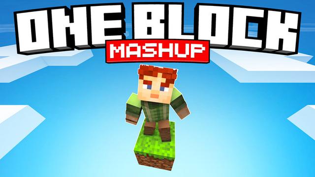 Thumbnail of the Minecraft Bedrock Marketplace product ONE BLOCK MASHUP created by Mythicus.