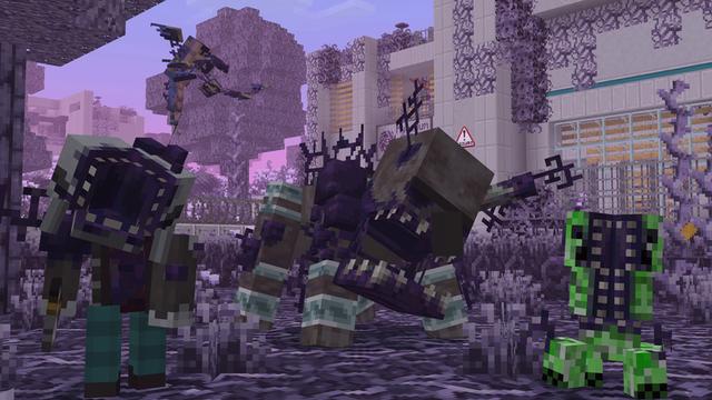 Screenshot of the Minecraft Bedrock Marketplace product PARASITE OUTBREAK Add-On created by Mythicus.