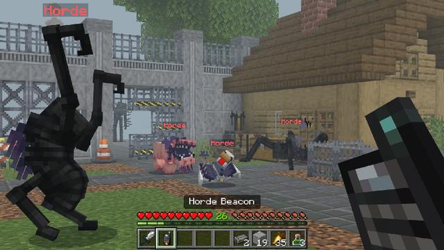 Screenshot of the Minecraft Bedrock Marketplace product PARASITE OUTBREAK Add-On created by Mythicus.
