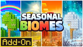 Thumbnail of the Minecraft Bedrock Marketplace product Add-On Biomas Estacionales created by Mythicus.