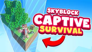 Thumbnail of the Minecraft Bedrock Marketplace product SURVIVAL BUT CAPTIVE SKYBLOCK created by Mythicus.