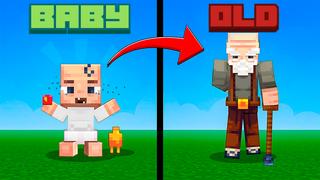 Thumbnail of the Minecraft Bedrock Marketplace product SURVIVAL BUT YOU GROW OLDER created by Mythicus.