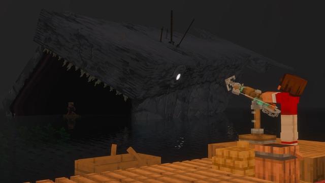 Screenshot of the Minecraft Bedrock Marketplace product The Bloop Add-On created by Mythicus.