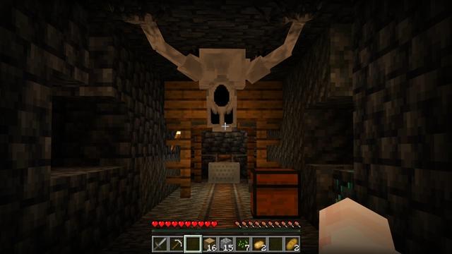 Screenshot of the Minecraft Bedrock Marketplace product The One Who Watches Add-On created by Mythicus.