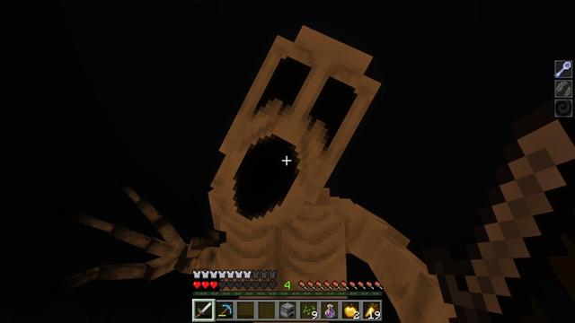 Screenshot of the Minecraft Bedrock Marketplace product The One Who Watches Add-On created by Mythicus.