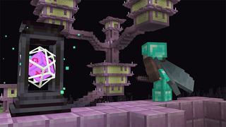 Screenshot of the Minecraft Bedrock Marketplace product Warpstones Add-On created by Mythicus.