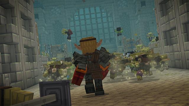 Screenshot of the Minecraft Bedrock Marketplace product Weapons Mashup created by Mythicus.