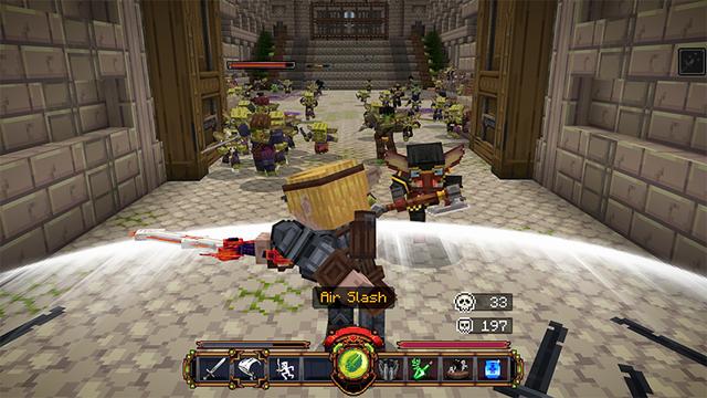 Screenshot of the Minecraft Bedrock Marketplace product Weapons Mashup created by Mythicus.