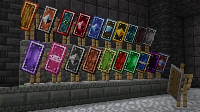 Screenshot of the Minecraft Bedrock Marketplace product Weapons + Tools Add-On created by Mythicus.