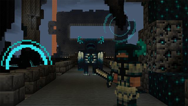 Screenshot of the Minecraft Bedrock Marketplace product Weapons + Tools Add-On created by Mythicus.