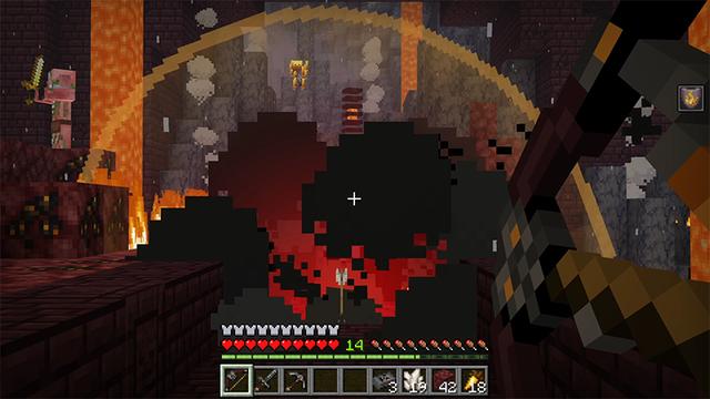 Screenshot of the Minecraft Bedrock Marketplace product Weapons + Tools Add-On created by Mythicus.