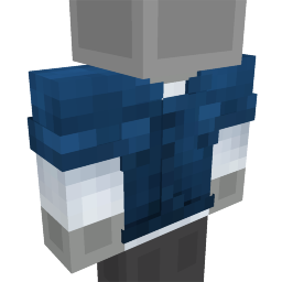 Thumbnail of the Minecraft Bedrock Marketplace product Blue Layered Shirt created by Nandola Studio.